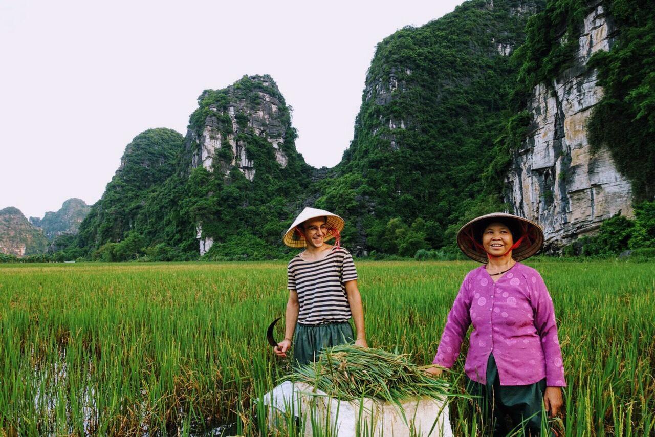 Mai's homestay Trang An village Ninh Bình Exteriör bild